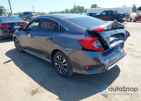 2021 Honda Civic Lx из США, поврежденный, VIN 2HGFC2F60MH537298